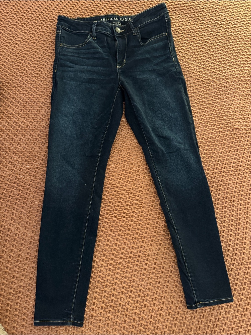 American Eagle Outfitters Dark Indigo Skinny Jeans